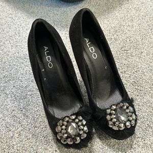 Aldo black high heels - VGUC